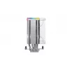 Gaisa dzesētājs DeepCool AK500S Digital SE — 5 siltuma caurules, 120 mm FDB ventilators, PWM, multi-LED, balts, atbalsta Intel LGA1150 un AMD ligzdas