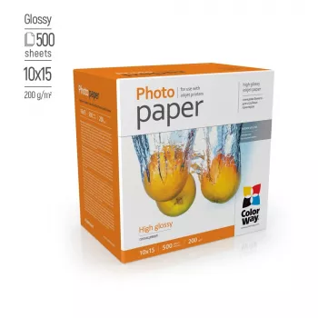 Fotopapīrs ColorWay PG2005004R 200 g/m² 10x15 cm augsts spīdums
