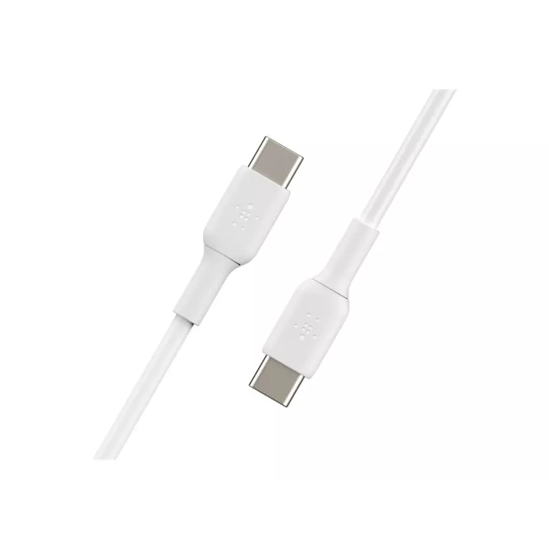 USB kabelis Belkin BoostCharge 1m USB C balts USB 2.0