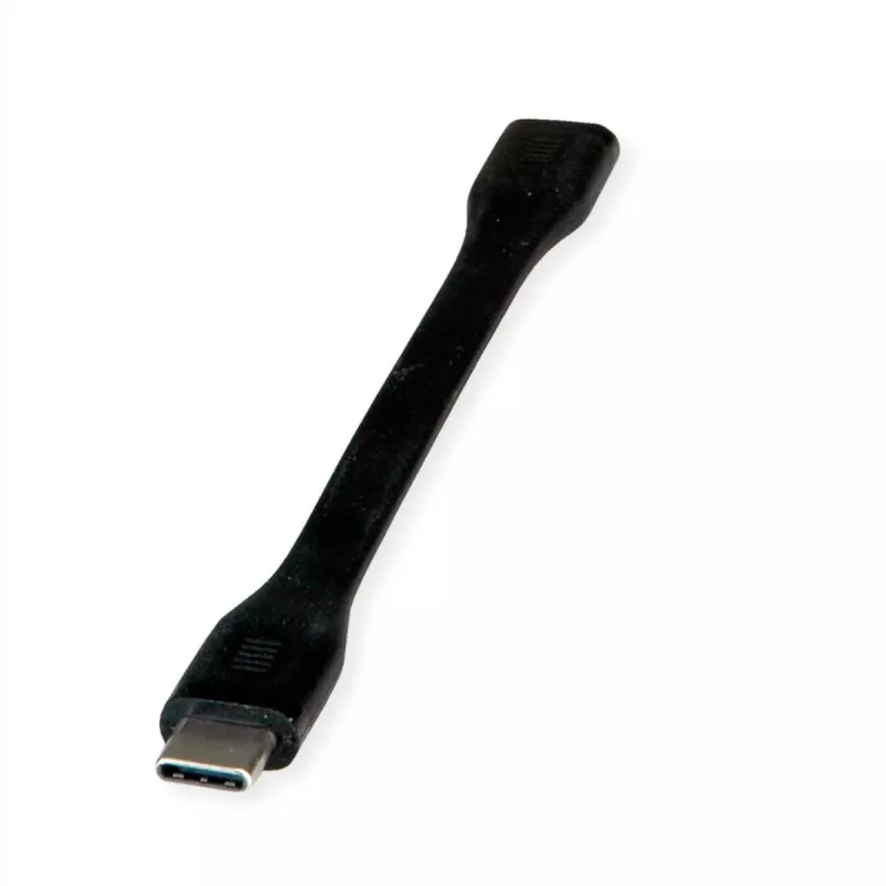 ROLINE kabeļa adapteris USB4 Gen3x2 40Gbit/C-C ST/BU plakans - kabelis - digitāli/dati