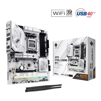 ASRock X870 Steel Legend WiFi AM5 ATX mātesplate