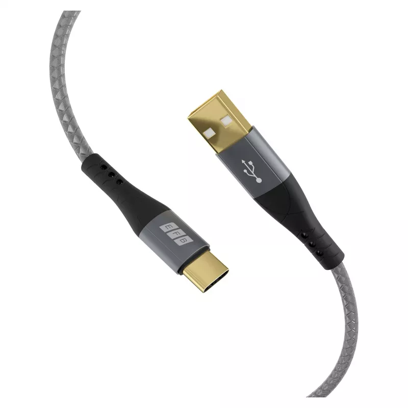 EFB Elektronik USB-A uz USB-C kabelis 60 W QC 3A - Kabelis - Digitālie/dati (USB-AC-00001)