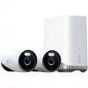 Anker Eufy eufyCam E330 (Professional) - 2 kameru komplekts - tīkla novērošanas kamera - āra zona - laikapstākļiem izturīga - krāsu (diena/nakts) - 8 MP - 3840 x 2160 - 4K - audio - Wi-Fi - 2