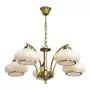 Activejet Classic griestu lustra RITA Patina 5xE27 viesistabai