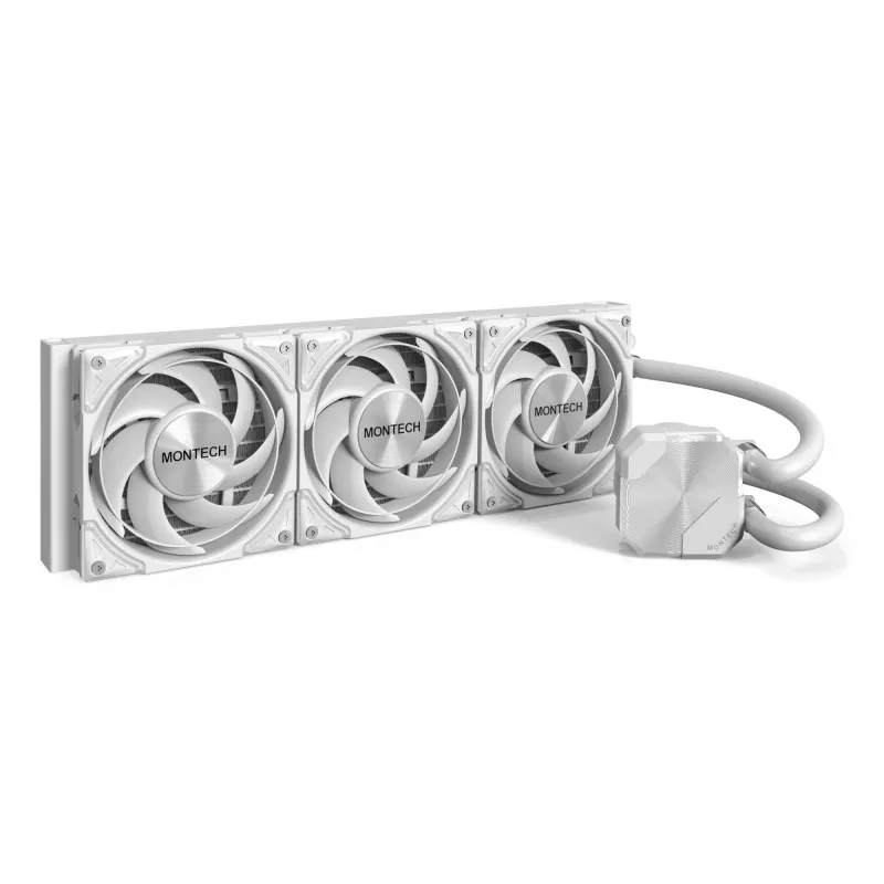 Ūdens dzesēšana Montech HyperFlow Silent AiO - 360mm, balts