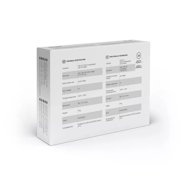 HDD/SSD korpuss Savio AK-66