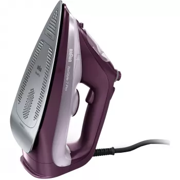 Braun TexStyle 7 Pro SI 7181 VI gludeklis Sausais un tvaika gludeklis EloxalPlus zole 3100 W Violeta krāsa