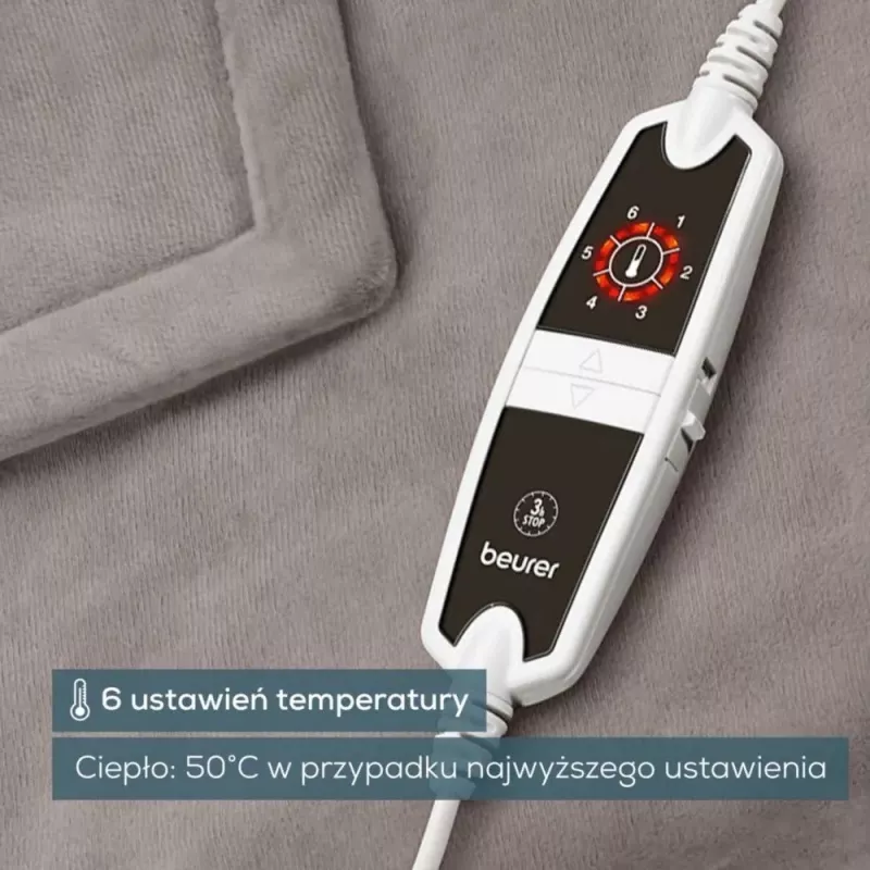 Elektriskā sega Beurer HD 150 XXL Cozy Taupe