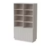 Skapis Cama Meble LIVERTI grāmatu plaukts 100×420×1705 mm kašmira krāsā