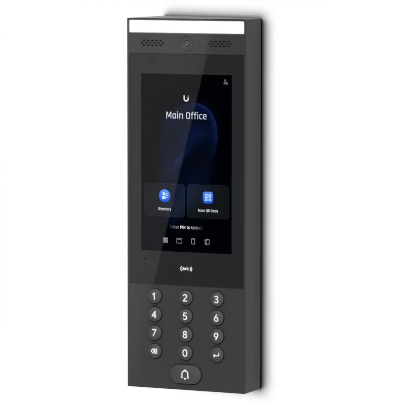 Mount Ubiquiti UACC-Intercom-WM Melns 122.5mm Width 324.8mm Height