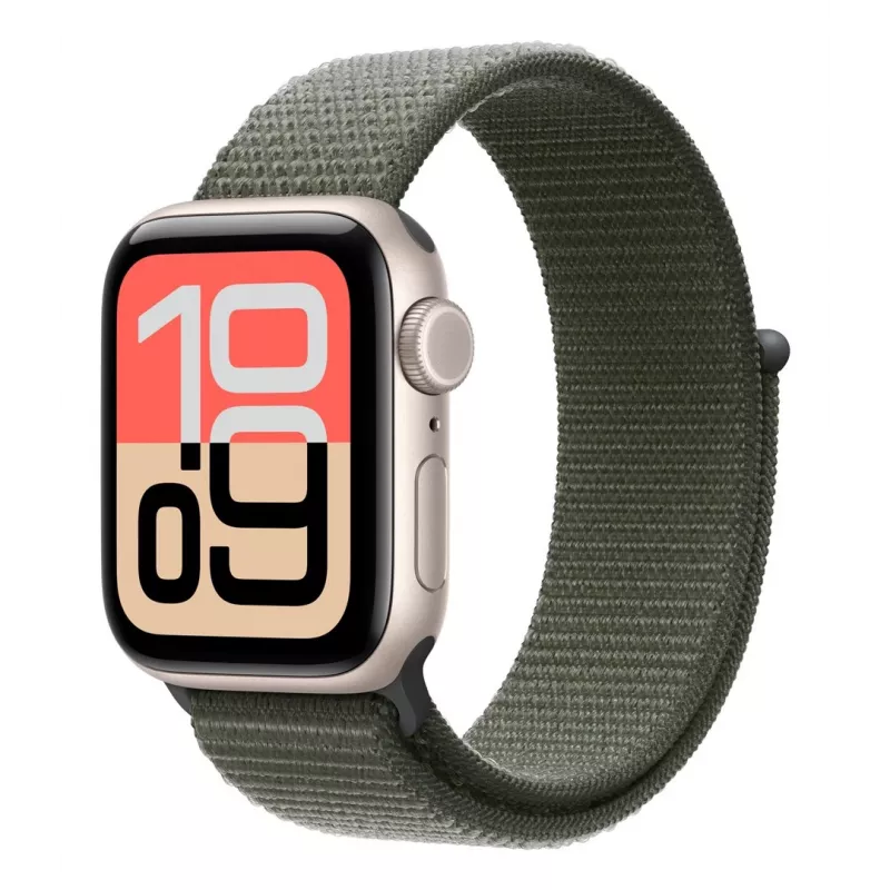 Siksniņa Apple MFF74ZM/A zaļa neilona saderīga ar viedpulksteni