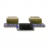 DeLOCK 9-pinu 2,54 mm 2 x USB 2.0 1 x 9-pinu 2,54 mm Melna Zila Sudraba