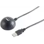 USB kabelis S/CONN 13-50017 1,5 m USB 2.0 Melns