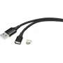 Renkforce RF-4746074 USB kabelis, 1 m, USB 2.0, USB A — Micro-USB B, melns (RF-4746074)