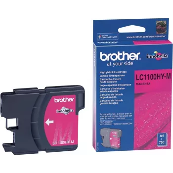 Brother LC1100HYM tintes kasetne Oriģināla Fuksīna