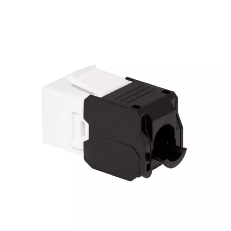 LogiLink NK4066 Keystone Module plakans Melns balta RJ-45