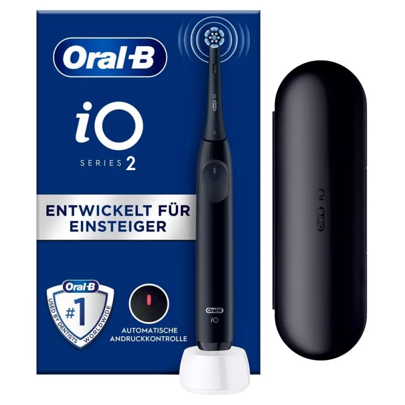 Oral-B iO SERIE 2 Pieaugušo vibrējošā zobu birste Melna