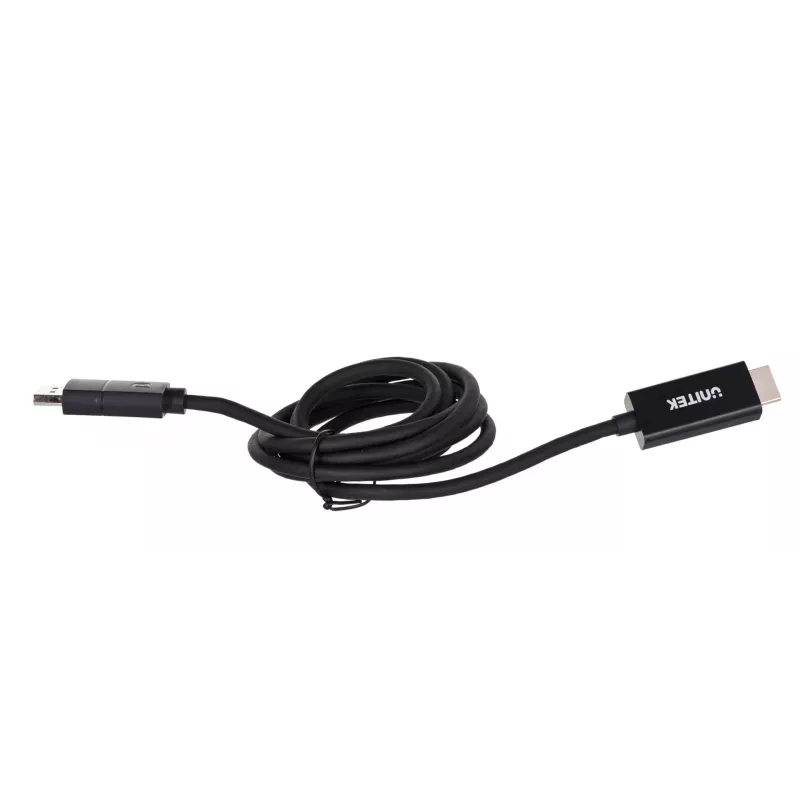 UNITEK KABELIS DisplayPort 1.2, HDMI, 4K@60Hz, 1,8 m, V1608A