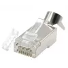 RJ45 savienotāji GEMBIRD CAT7 8P8C zelta pārklājums 15µm FTP/SFTP iepakojumā pa 50