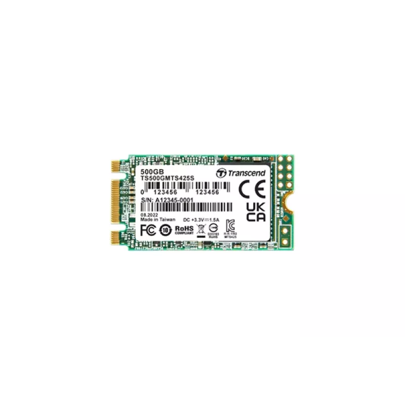 SSD disks Transcend 500 GB M.2 Serial ATA III TS500GMTS425S