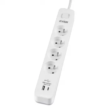 Pārsprieguma aizsardzības sadalītājs PROTECT 4PL 1A1C USB T/LZ12-PRO015/1000