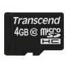 Transcend 4GB MicroSDHC Class 10 TS4GUSDC10 zibatmiņa