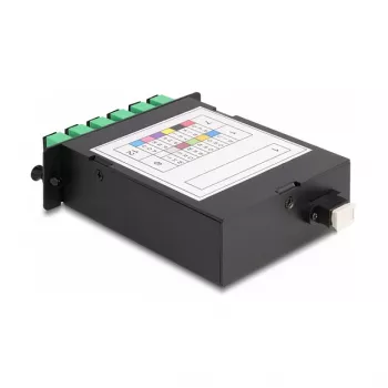 DeLOCK optiskās šķiedras HD kasete MPO vīrišķais uz 12 × SC Simplex sievišķais 12 šķiedru vienmoda 9/125 µm