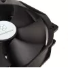SILVERSTONE 140 mm dzesēšanas ventilators SST-FHP141 v2.0 — 140 mm PWM korpusa/dzesētāja ventilators, melns