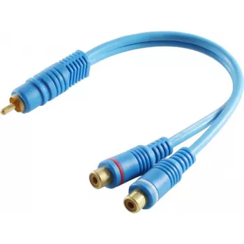 Cinch pagarinātāja kabelis ShiverPeaks 40045 — RCA audio pagarinātāja kabelis, 2 savienotāji (pāris)