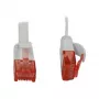 komutācijas kabelis RJ45 - CAT6 250Mhz - 7.5m Balts - UTP(U/UTP) - PVC - flat - Synergy 21 -