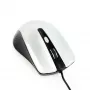 Vadu optiskā datorpele abām rokām GEMBIRD MUS-4B-01-BS, USB Type-A, 1200 DPI, 4 pogas, melna/sudrabota