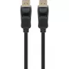 DisplayPort kabelis Goobay 74777 1 m Melns G-Sync FreeSync