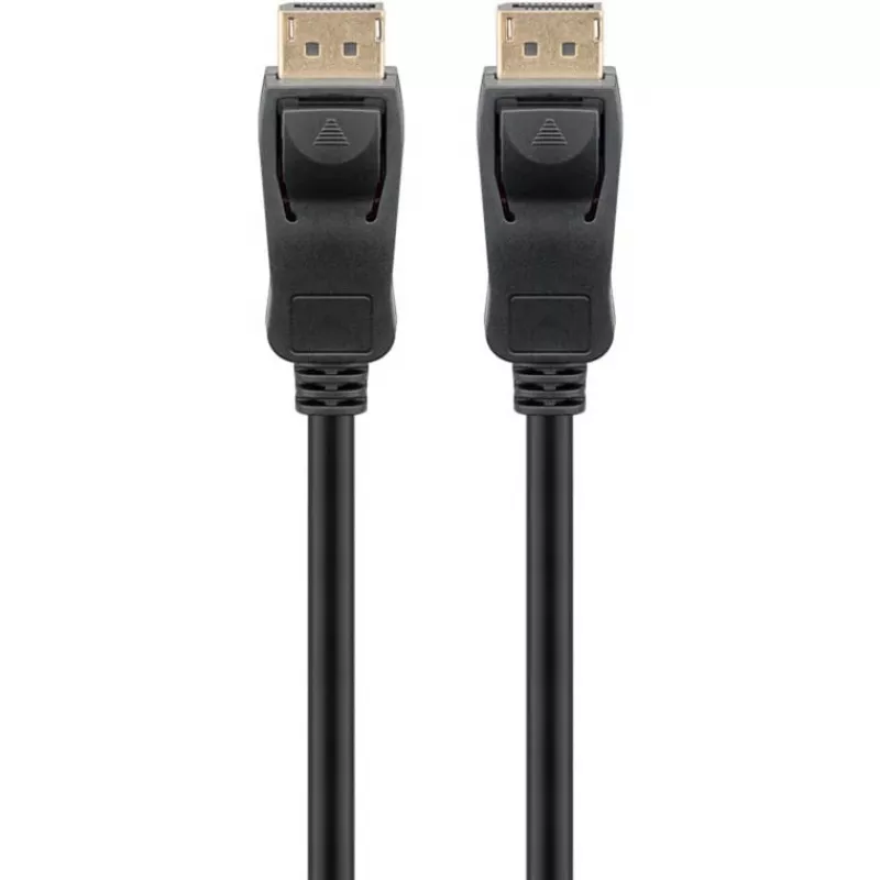 DisplayPort kabelis Goobay 74777 1 m Melns G-Sync FreeSync