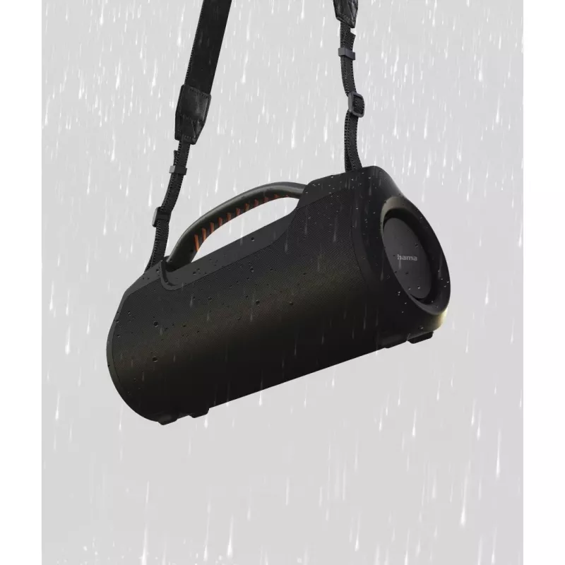 Soundbar HAMA Soundbarrel 2.0 Melns Bluetooth wireless — kompakts 2.0 kanālu