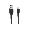 Pīts USB-C uz USB-A kabelis, 3 m, melns