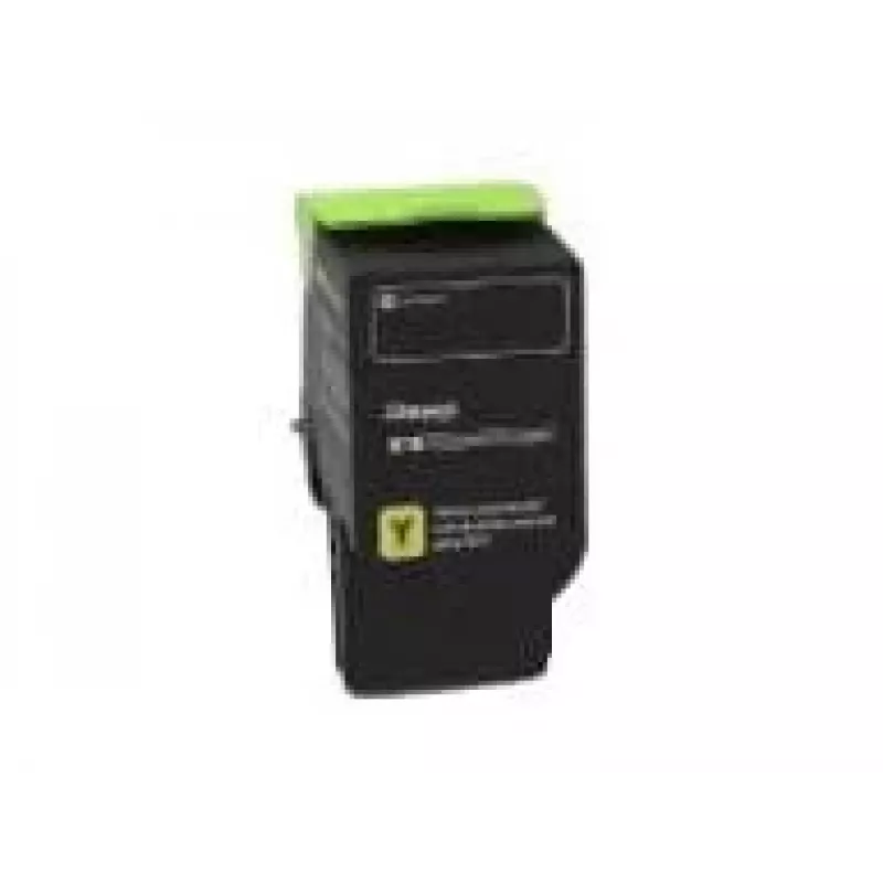 Lexmark 78C20Y0 tonera kasetne 1 gab. Oriģināla dzeltena