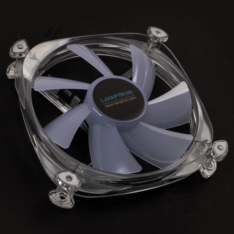 LAMPTRON Icecloud+ ARGB 120mm trīskāršais PWM ventilatoru komplekts - melns