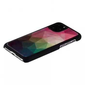 Aizsargājošs viedtālruņa maciņš iKins iPhone 11 Pro ar ūdens ziedu dizainu, melns