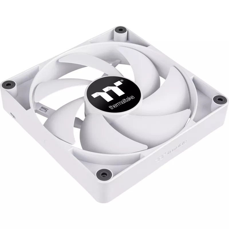 Thermaltake CT120 120 mm korpusa ventilatori, balti, 2 gab. iepakojumā
