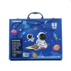 Mākslas gleznošanas komplekts Extralink Blue Astronaut — 88 elementi (krāsas, otas, piederumi)