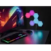 Padziļināti montējams RGB LED panelis TRACER Smart Hexagon Tracer 47256 Ambience TRAOSW47256