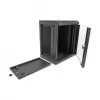 rack cabinet DeLOCK 43418 19 collu 12U augstuma melns
