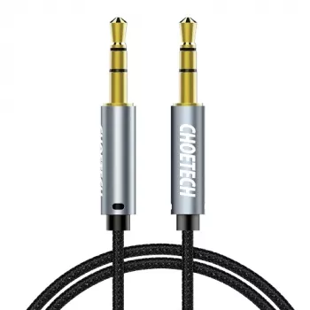 Audio palīgkabelis CHOETECH AUX002 3.5 mm tēviņš-uz-tēviņu, garums 1,2 m