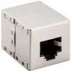 Wentronic Goobay CAT 5e RJ45 savienotājs / pāreja - līdz 100 MHz tīkliem, ekranēts (15027)