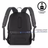 Ikdienas mugursoma XDDESIGN Bobby Soft ar 15,6 collu klēpjdatora nodalījumu, 16 L, PET, melna