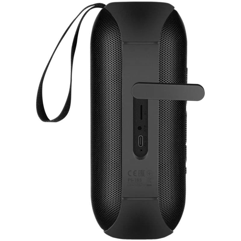 Skaļrunis SVEN PS-165, melns (16 W, TWS, Bluetooth, microSD, 3000 mAh)