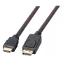 EFB-Elektronik DisplayPort/HDMI kabelis Full HD, A-A St-St, 2 m, melns Ražotājs: EFB Elektronik (K5561SW.2V2)