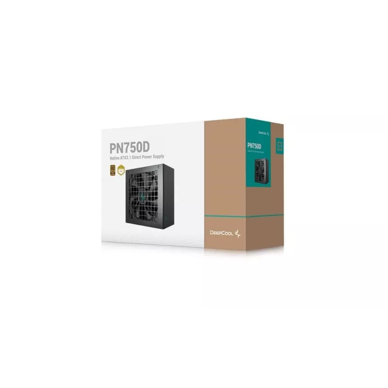 DeepCool PN750D barošanas bloks 750 W 20+4 pin ATX ATX melns