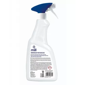 Degreaser Mill Clean 555 ml — Mill attaukošanas aerosols 555 ml tauku traipu noņemšanai