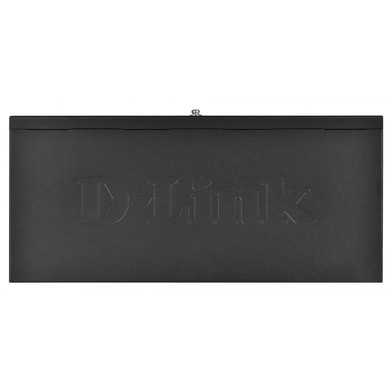 D-Link DGS-1210-08P/E pārvaldāms L2 Gigabit Ethernet (10/100/1000) Power over Ethernet (PoE) melns